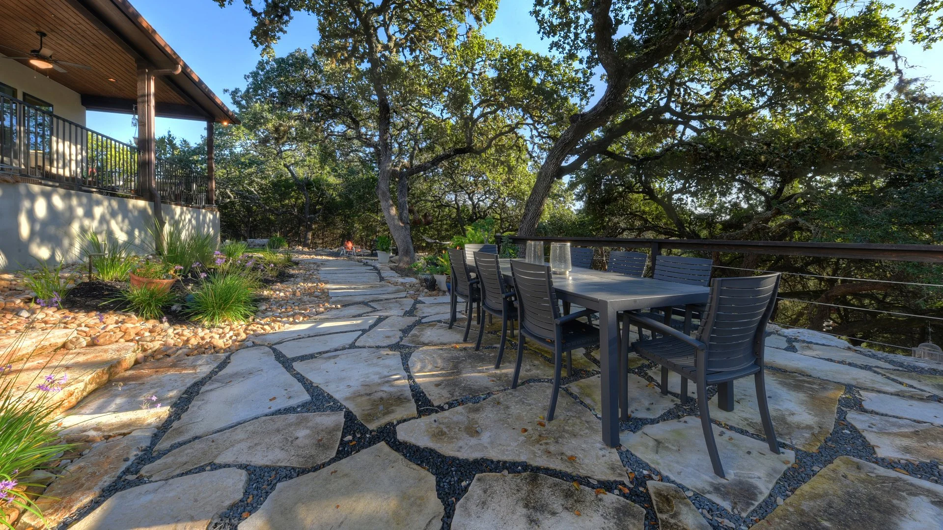 Outdoor Living Project in Spring Branch, TX - Patio, Walkways, Landscaping & More
