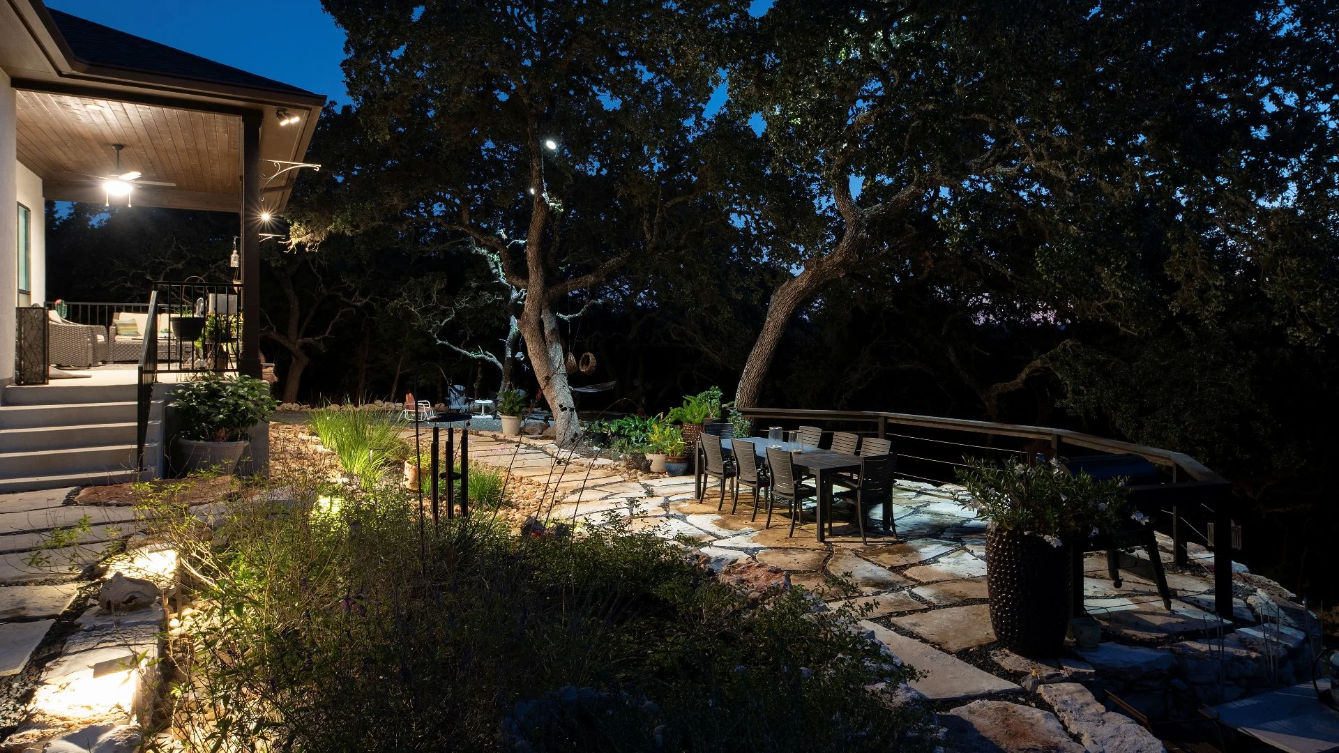 Highlight the Beauty of Your Landscape With Bluetooth-Controlled Lighting